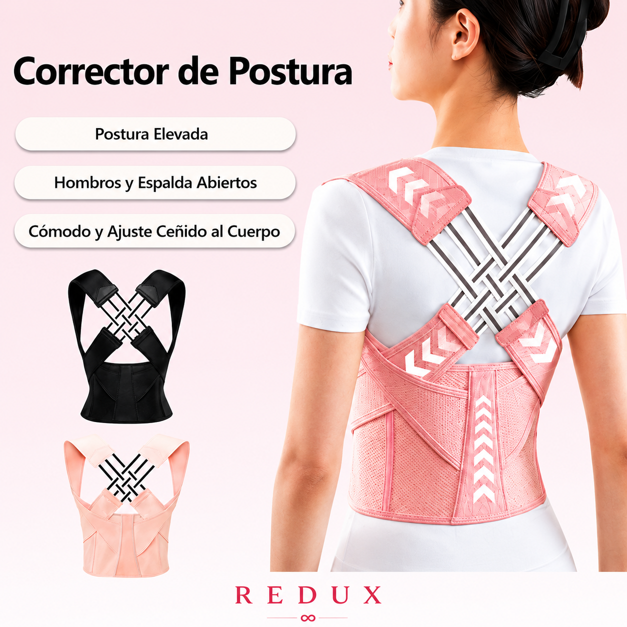 Corrector de Postura Premium – Cinturón Lumbar Ajustable Unisex